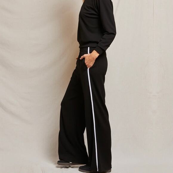 Perfect White Tee Nadia Stripe Pant - Picture 1 of 4